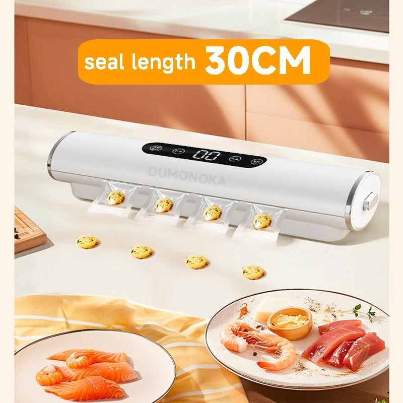 NEW Set Vacuum Sealing Machine Sealer + Bags for Kitchen Food Vacuum for Products  Home Appliance Cuisine Packaging Plastic Bag Sealant Kitchen Accessories