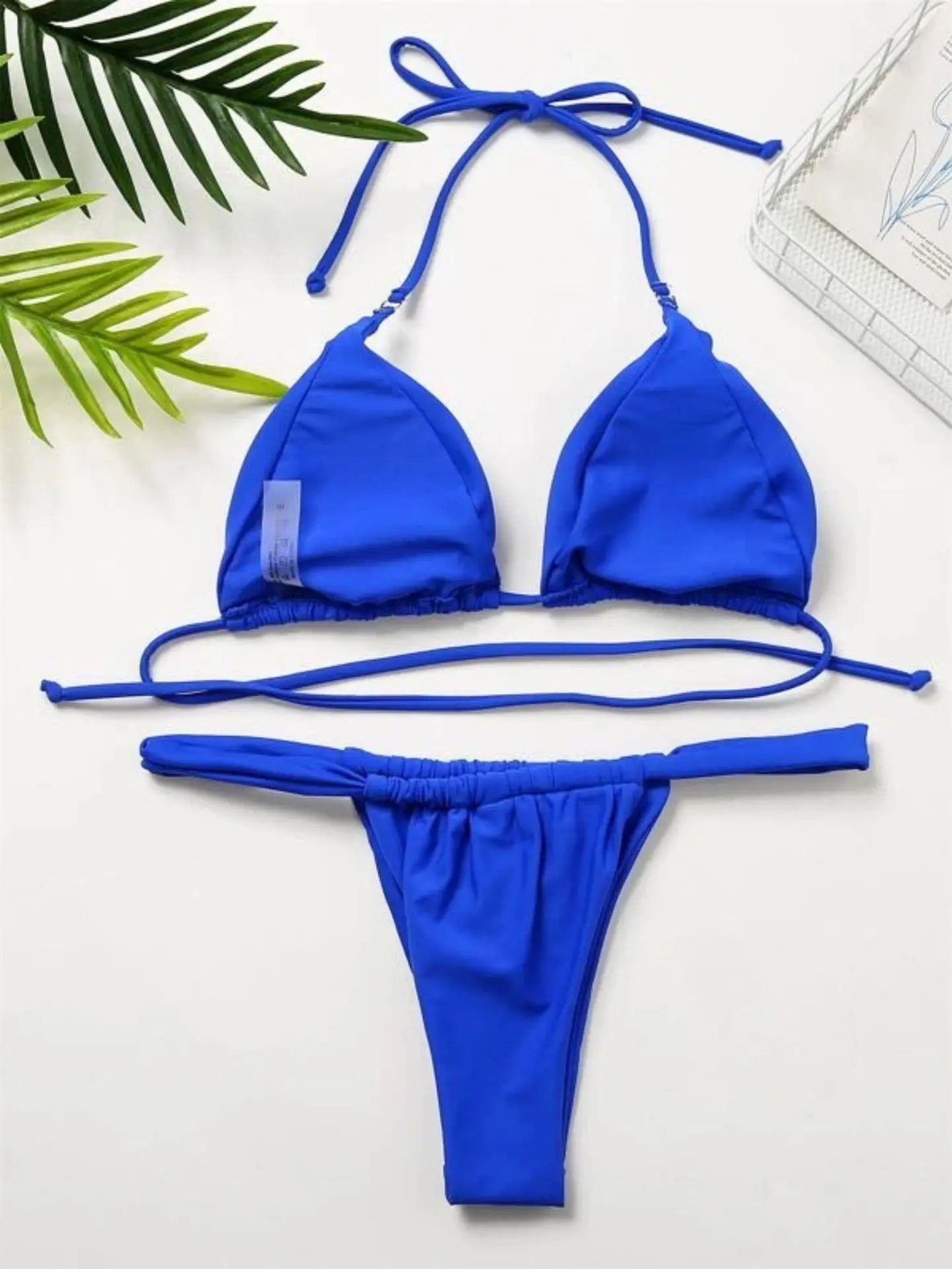 NEW Arrivals S-XL 10 Colors Women's Solid Color Sexy Bikini Set, Swimsuit, Strap, Beach Swimwear,  Summer Water Pool Beachwear G-String Girls Sexy Swimsuit