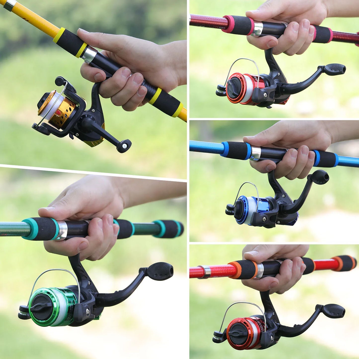 Full Set 1.8M Spinning Fishing High Speed Rod and Reel Combo 5.2:1 Telescopic Rod with 3BB Fishing Reel Max Drag 5kg Full Fishing Kit Outdoor River Lake Rock Fishing Sets