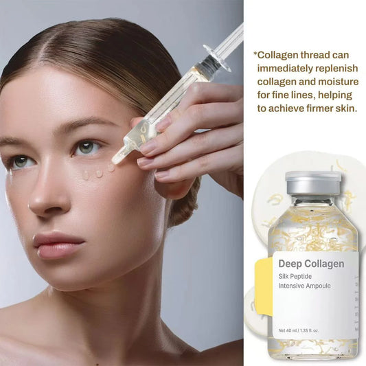 Buy 5 Get 5 Free Silk Peptide Intensive Lifting Ampoule |Anti-Aging Serum For Face With Collagen & 30 Peptide Complex  Skin Tightening & Firming Women Skin Care Supplies