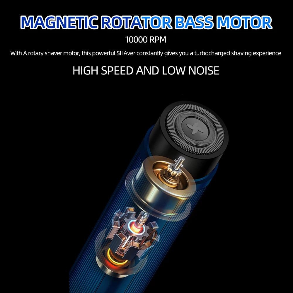 Women Men's Mini Electric Shaver Rechargeable Razor Epilator Women's Shaving Machine for Men Car Mini Shaver Electric Shaving Tools Hair Care Accessories Grooming Supplies
