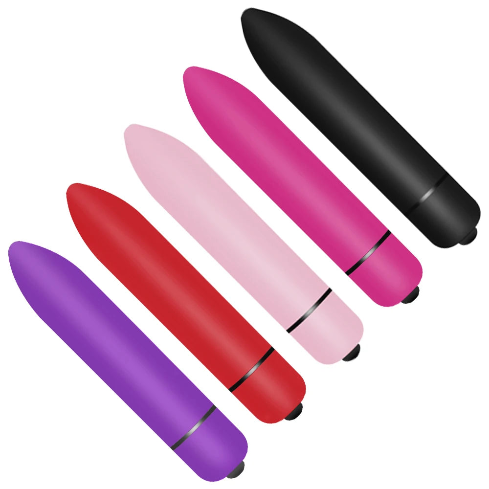 10 Speed Mini Bullet Vibrator for Women G Spot Vagina Clitoris Stimulator Dildo Female Sex Toys for Masturbation Adult 18