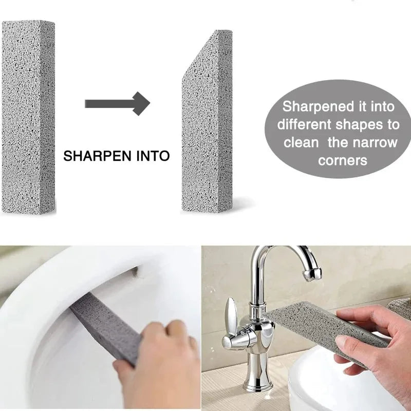 NEW Arrivals 6/10/12 PCS Set BBQ Grill Kitchen Oven Sink Stain Removal Pumice Stone Cleaning Blocks Scouring Pad Bathtubs Pool Toilet Cleaner Brushes