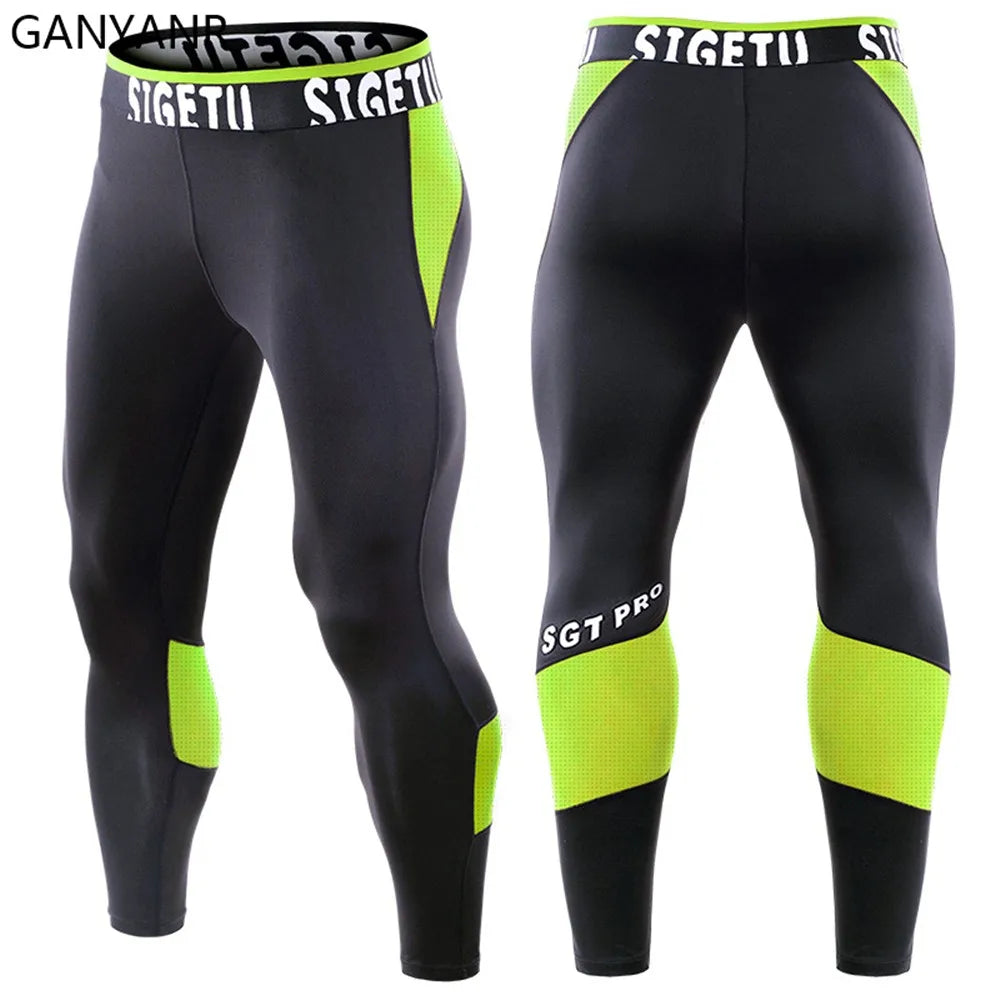 Running Tights Men Fitness Training Track Suit Compression winter leggings jogging basketball soccer Cargo pants sports