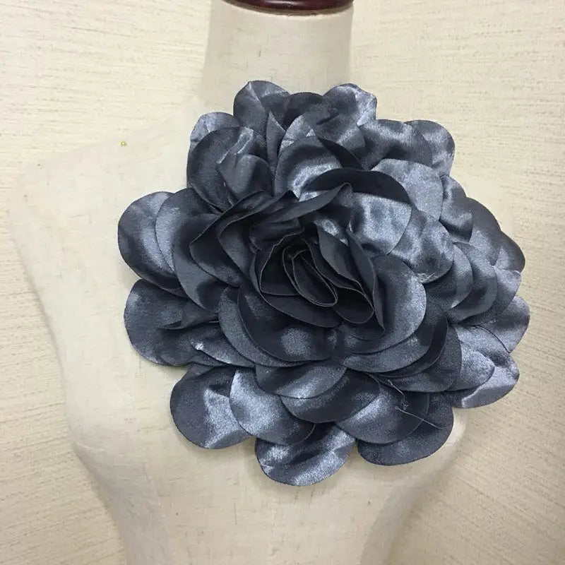 25Cm Popular In Europe Handmade Satin Flower