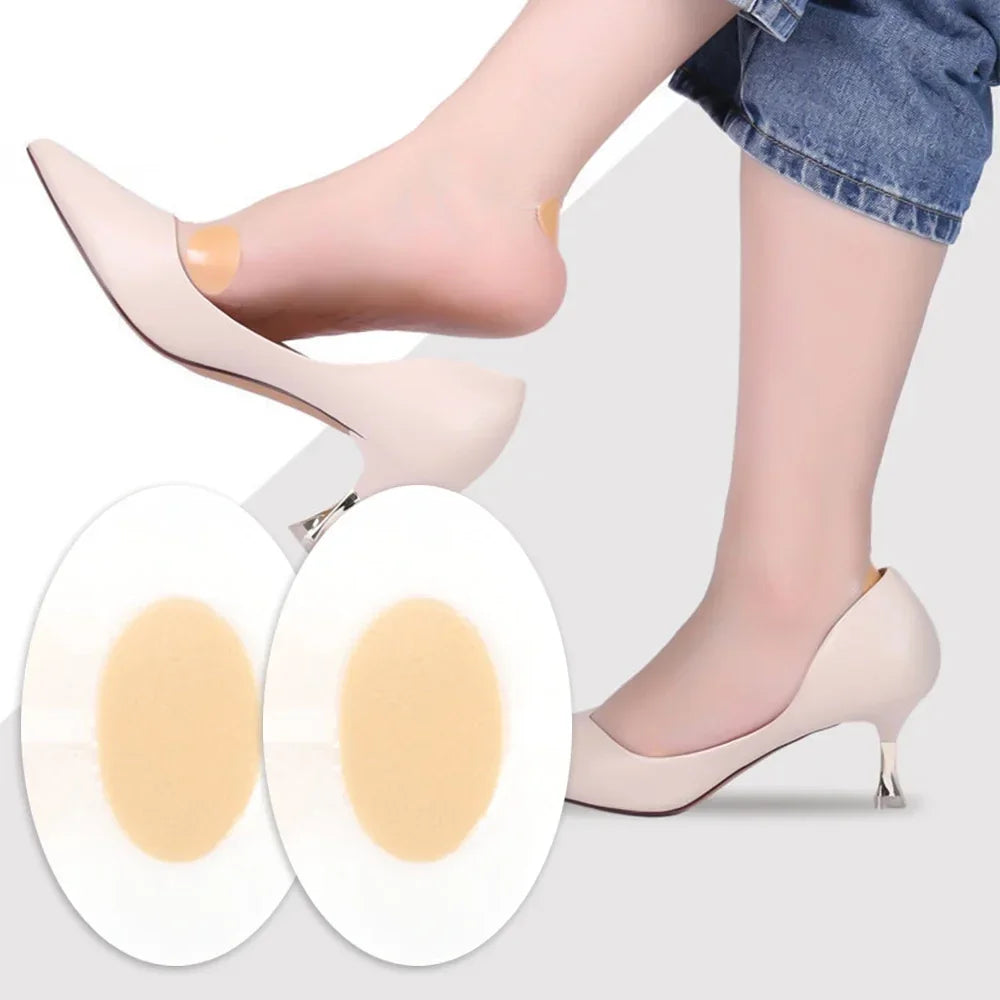 50PCS Silicone Gel Shoes Stickers Pain Relief Patch Liner High Heel Sticker Feet Care Adhesive Hydrocolloid Pads Cushions