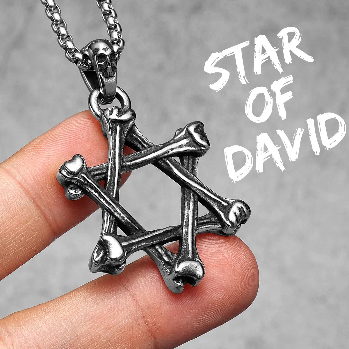 38 Types Illuminati's Masonic Hexagram Salomon Star of David Masonic Stainless Steel Men Necklaces Pendant Chain Punk New in For Women Fashion Secret Society Jewelry Gifts
