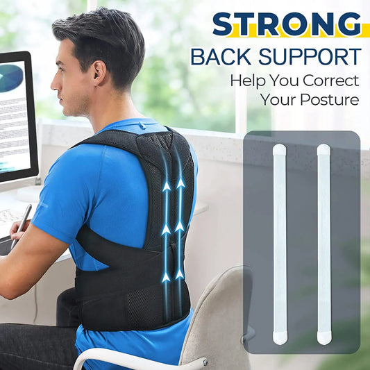 Adjustable Kyphosis Scoliosis Treatment Therapy Posture Corrector Corset Back Brace Lumbar Brackets Support Straight Belt Corrector Sports Medical Supplies Accessories Body Care Health Care Products