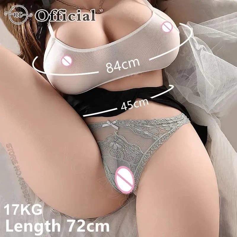 Male Masturbation Supplies Best Real Masturbatas Doll to Masturbate for Men 3d Silicone Women Sex Toys Double Channel Sex doolls