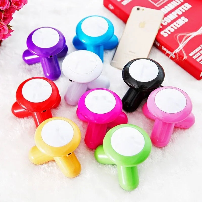 Creative Small Charging Massager Mini Massager Miniature Three Foot Massager for Meridian Health Care