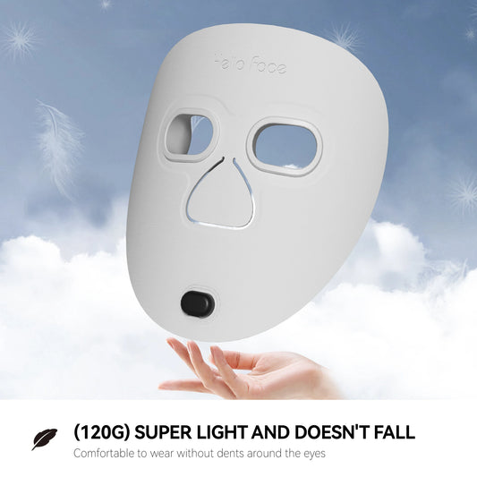 Hello New Face 510K Wireless Near-Infrared and Red Light Therapy Facial Mask For Powerful Anti-Aging Professional Ultra-light Mask 3000mAh