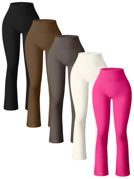 New Autumn And Winter Waist Casual Flare Sweat Pants Women Sexy Fitness Yoga Pants