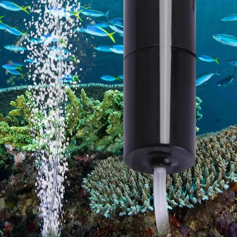 Silent Oxygenator Small Oxygen 110V Mini Pump Portable Mini USB Charging Fish Tank Oxygen Pump Fish Farming Aquarium Supplies