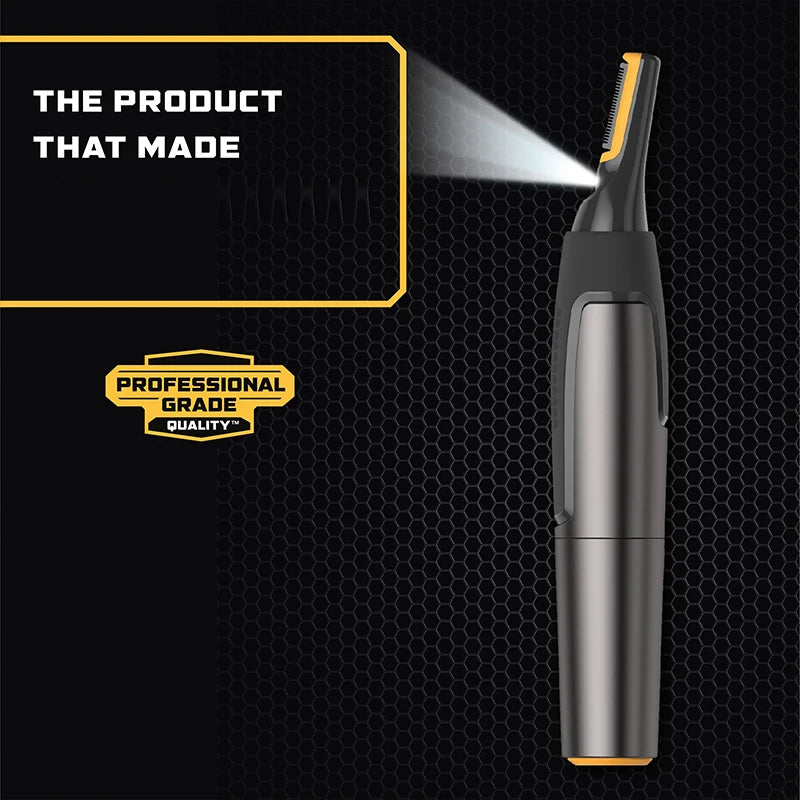 Hot Selling Personal Electric Shaver Edge Trimmer Men'S Ceramic Blade Edge Trimmer Portable Nose Ear Hair Trimmer