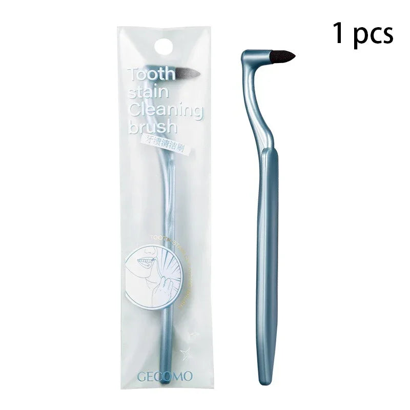 5 PCS Set Orthodontic Interdental Brush Toothbrush Stain Eraser Sponge Remove Tartar/Tea/Smoke Stains Oral Care Tools Tooth Stain Dental Tools Sets Oral Hygiene Supplies