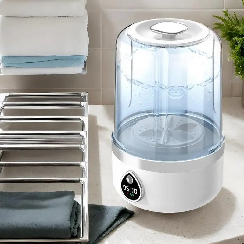 Underwear Washer Machine Small Washing Machine Portable Compact Laundry Tool Deep Clean Clothes Cleaning For Dorm Home Apartment Hotels Travel Camping Washing Machine