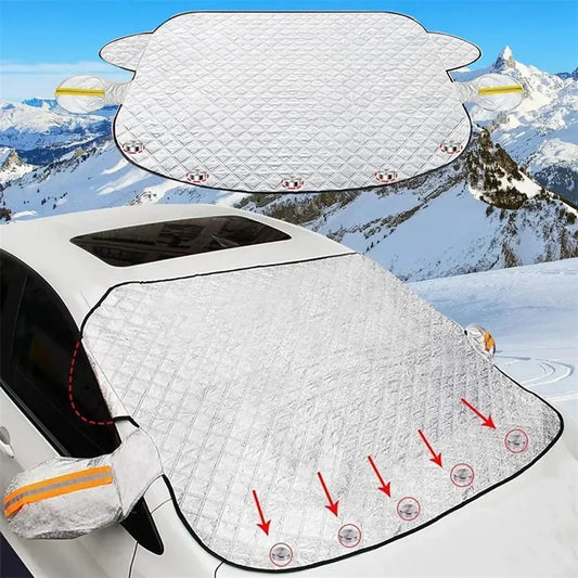 NEW Arrivals 3 Sizes Magnetic Car Snow Ice Protector Window Windshield Sun Shade Front Rear Windshield Block Cover Visor Auto Exterior Accessories