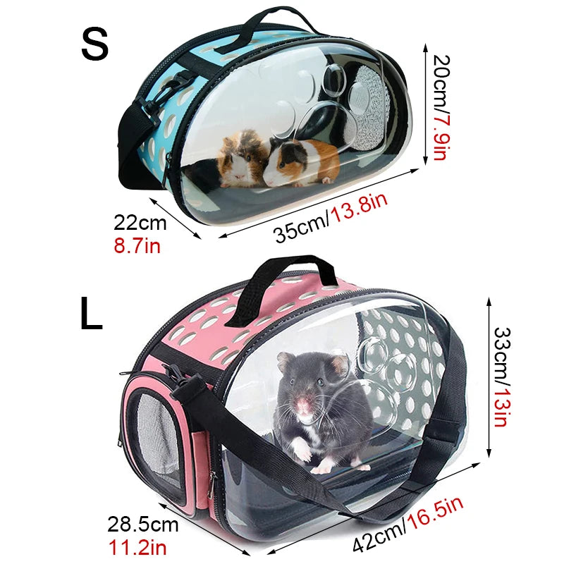 Dog Cat Travel Cage Handbag Breathable Cat Travel Outdoor Handbag Portable Breathable Pet Carrier Backpack