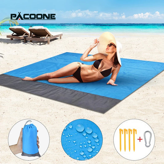 Waterproof Beach Blanket Outdoor Portable Picnic Mat Camping Ground Mat Mattress Camping Camping Bed Sleeping Pad New