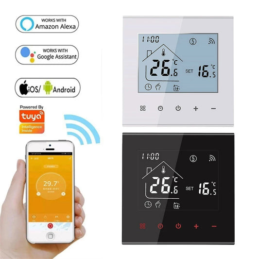 HEAT M4A Warm Floor Thermostat TUYA WI-FI 3A 16A Electric/Gas Boiler/Water Heating Temperature Controller For Home Office Use