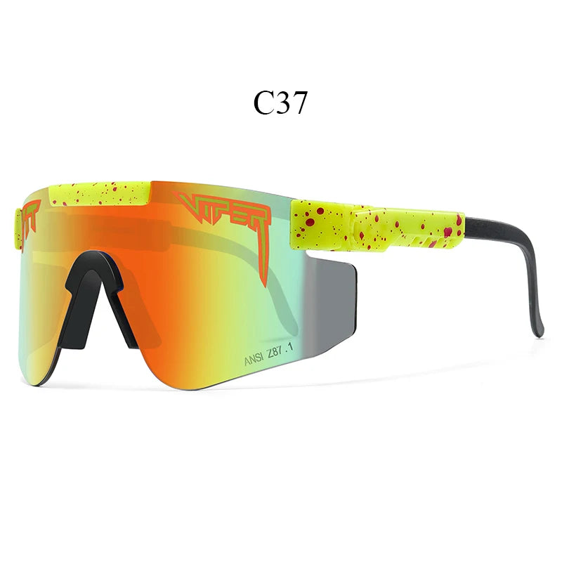 Sunglasses Men Women Outdoor Sport Safety Pit Viper Sun Glasses UV400 Cycling Hiking Running Baseball Softball Eyewear