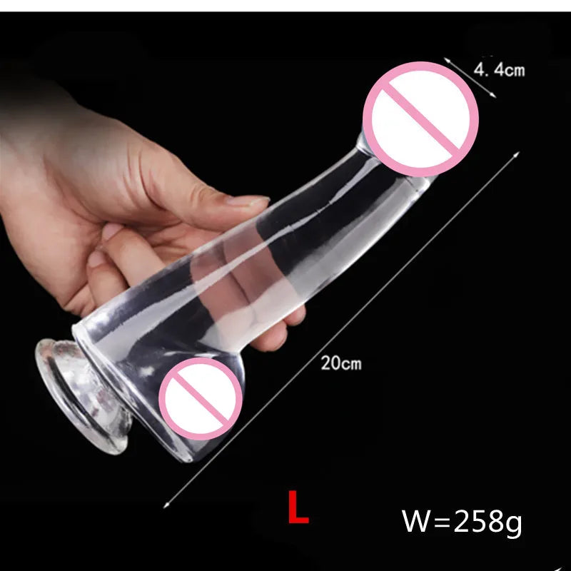 XL-XXXL Huge Dildo Cock Penis Sex Toys Products For Women Men Endless Pleasure Vaginal Anal Masturbators Big Dick Butt Plug For Adult 18+  Goods Sex Shop Supplies