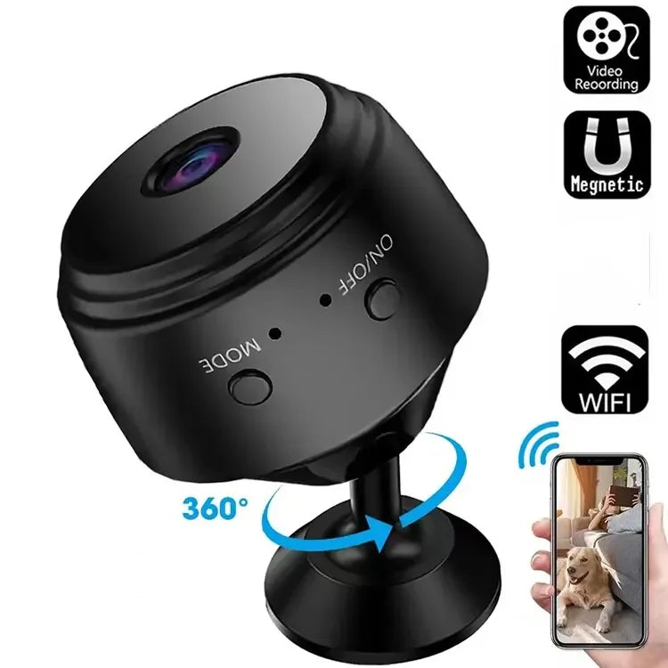 NEW Arrivals 4PCS Set  A9 Mini Camera Wi-Fi Wireless Security Protection Remote Monitor Camcorders Video Surveillance Smart Home Mini Cam HD Camera Home Security Supplies