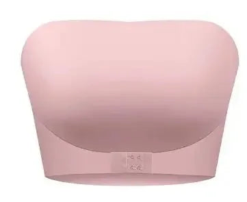 NEW Arrivals 3 Colors Sexy Seamless Front Buckle Strapless Bra Thin Non Slip Gathered Wrap Chest Beautiful Back Underwear Women's Lingerie