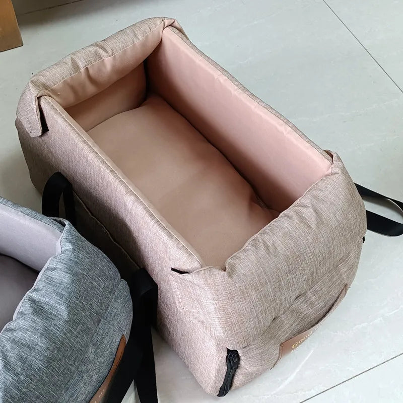 Portable Car Safety Pet Seat For medium/Small Dogs Cat Travel Central Control Cat DogBed Transport Dog Carrier Protector DogBags