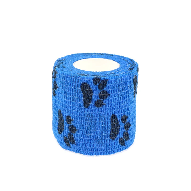 24 Rolls Dogs/Cats Elastic Bandage Self Adhesive Bandage Wrap Cohesive Tape Vet Wrap for Dog Cat Horse Pet Animals Ankle Sprains