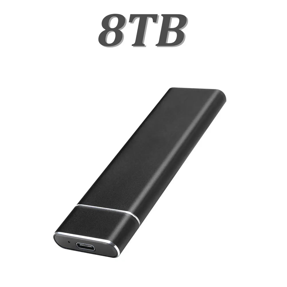30/64TB High Speed Fast Transmission Travel Wireless Solid State Drive Original External Hard Drive Portable SSD Efficient Large Capacity External Hard Drive Suit PC Laptop Desktop Computer Accessories