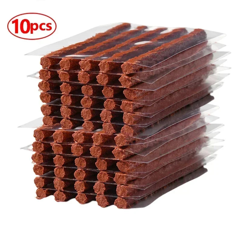 20/50Pcs Tire Repair Strips Tubeless Rubber Stiring Glue Seals for Car Motorcycle Bike Tyre Puncture Repairing Tools Accessories