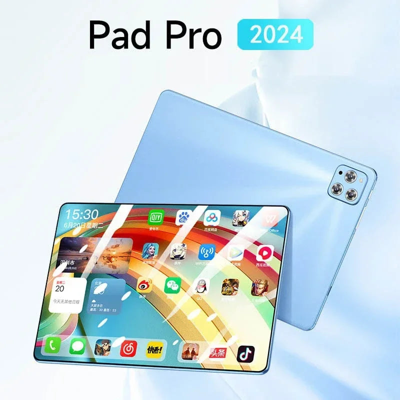 NEW Arrivals 2025 Tablet Android 14.0 Brand New 11.6 Inch 16GB RAM 1TB ROM Tablet 16MP 32MP 20000mAh 10Core WIFI Bluetooth Network Tablet PC Electronics Accessories Products