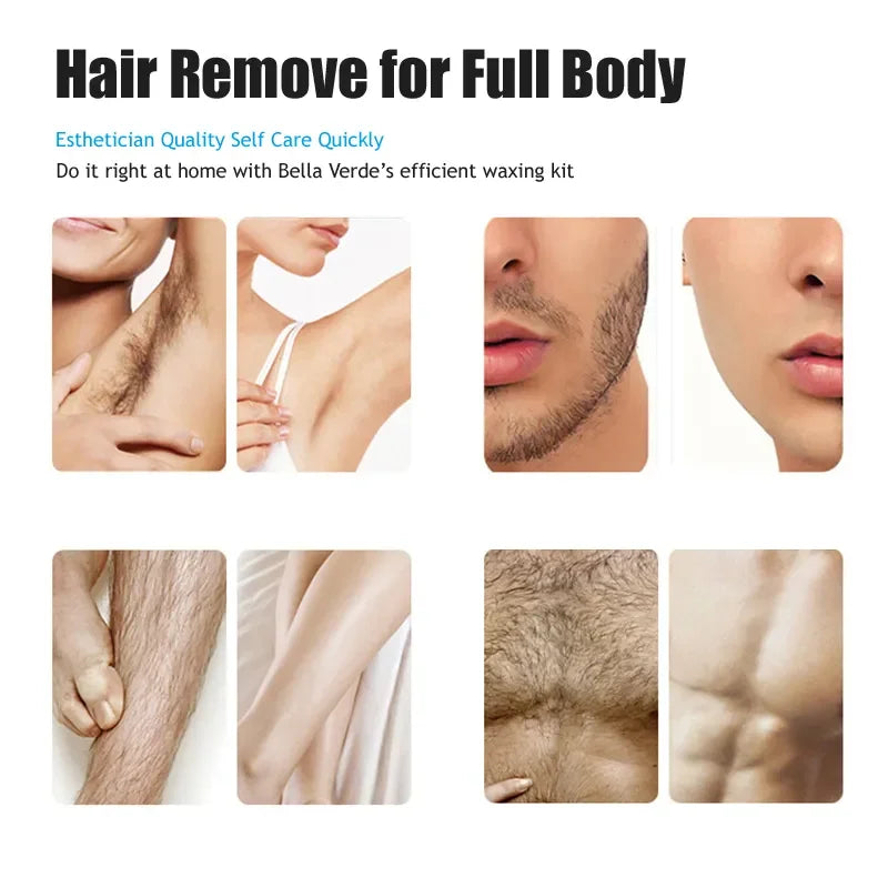 200gr Hair Removal Wax Japanese Paraffine Beans Chamomile, Cream, Honey, Rose, Lavender, Coffee, Aloe, Strawberry Wax Beans Women Men Hair Care Supplies