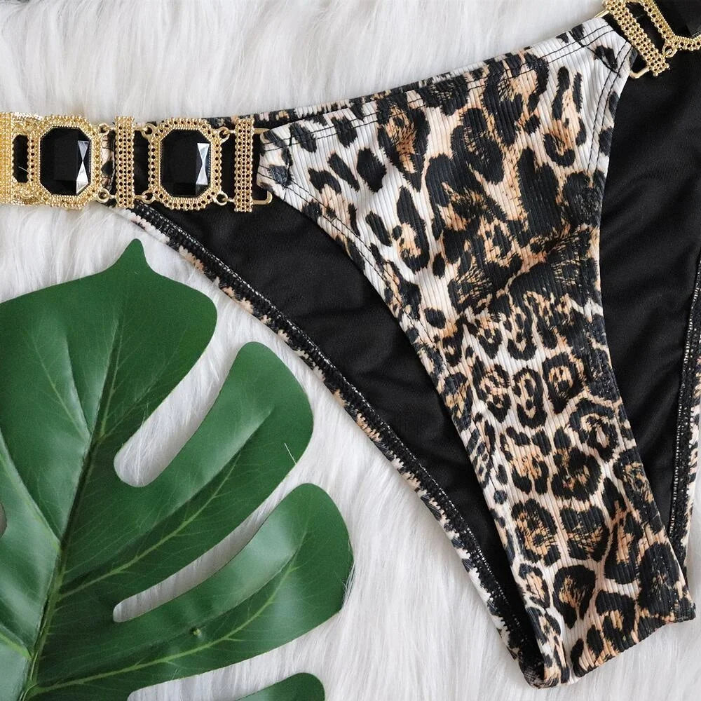 NEW Arrivals Summer Sexy Bikinis Swimsuit With Rhinestones Female Swimwear Push Up Bikini Beachwear Swimming Bathing Suits Women Bather Swimsuit