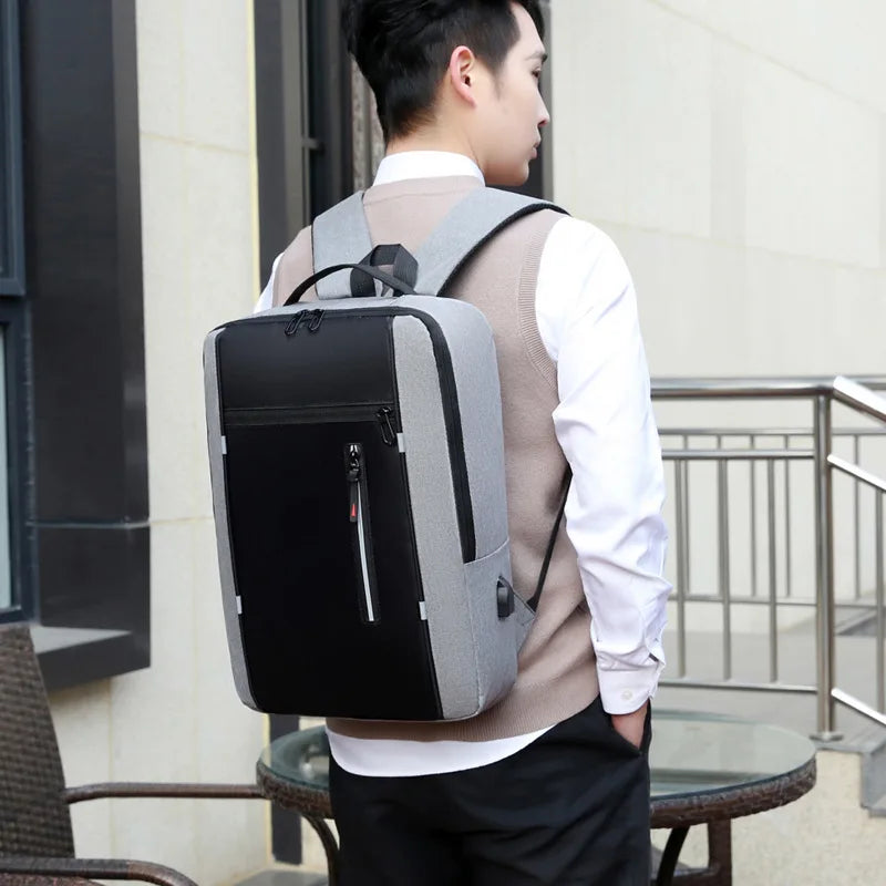 Waterproof Business Backpack Men USB  Backpacks 15.6 Inch Laptop Backpack Large Capacity Backpacks for Men Back Pack Bags