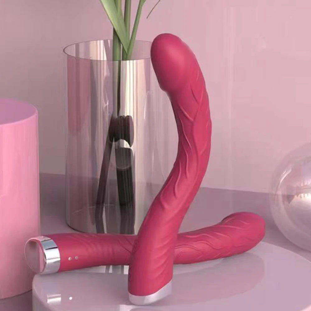 Long Vibrator Dildo Sex Toys For Women Powerful Vibro Magic Wand Clitoris And G Spot Stimulator Female Masturbation Adult Goods