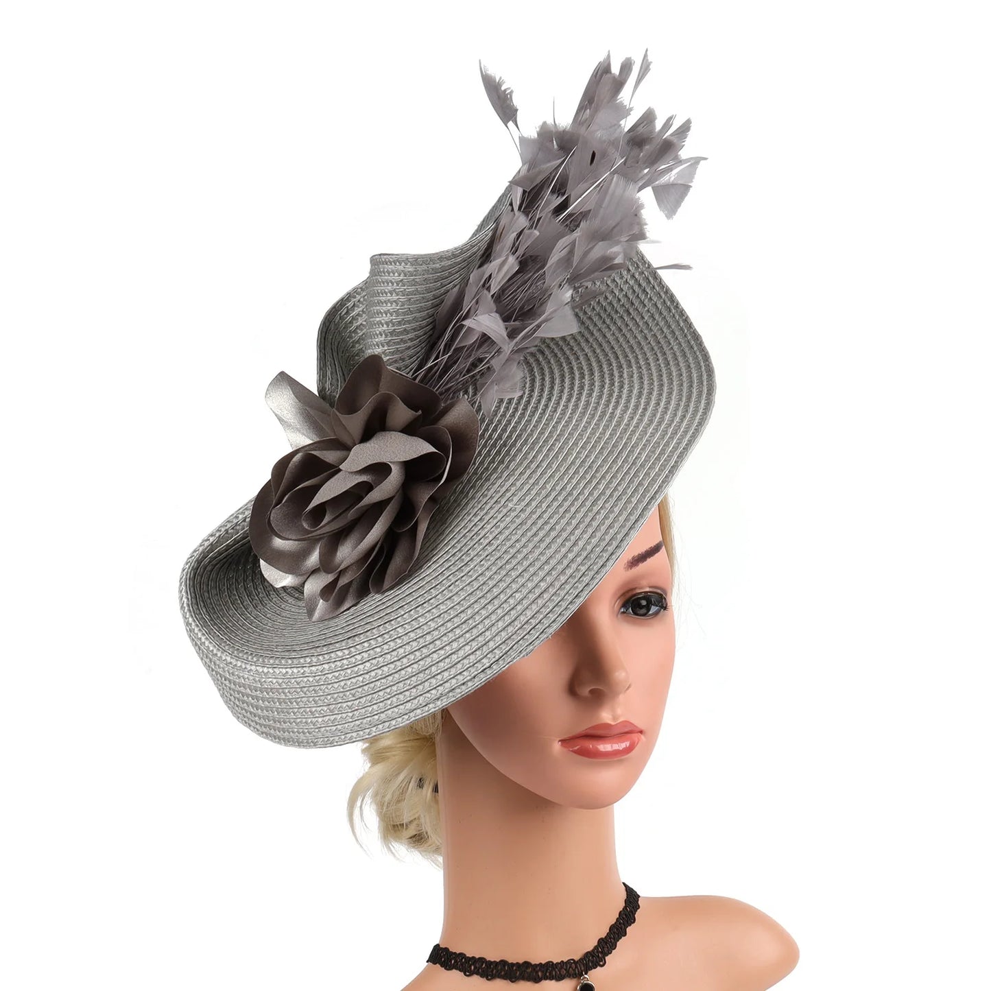 8 Colors Elegant Butterfly Flowers Fascinators Hat Women Tea Cocktail Party Millinery Derby Hat Fascinator Weddings Pillbox Hat Headband Luxury Headwear Ladies Apparel Accessories