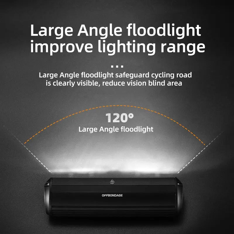 Bicycle Light Front 900Lumen Bike Light 2000mAh Waterproof Flashlight USB Charging MTB Road Cycling Lamp