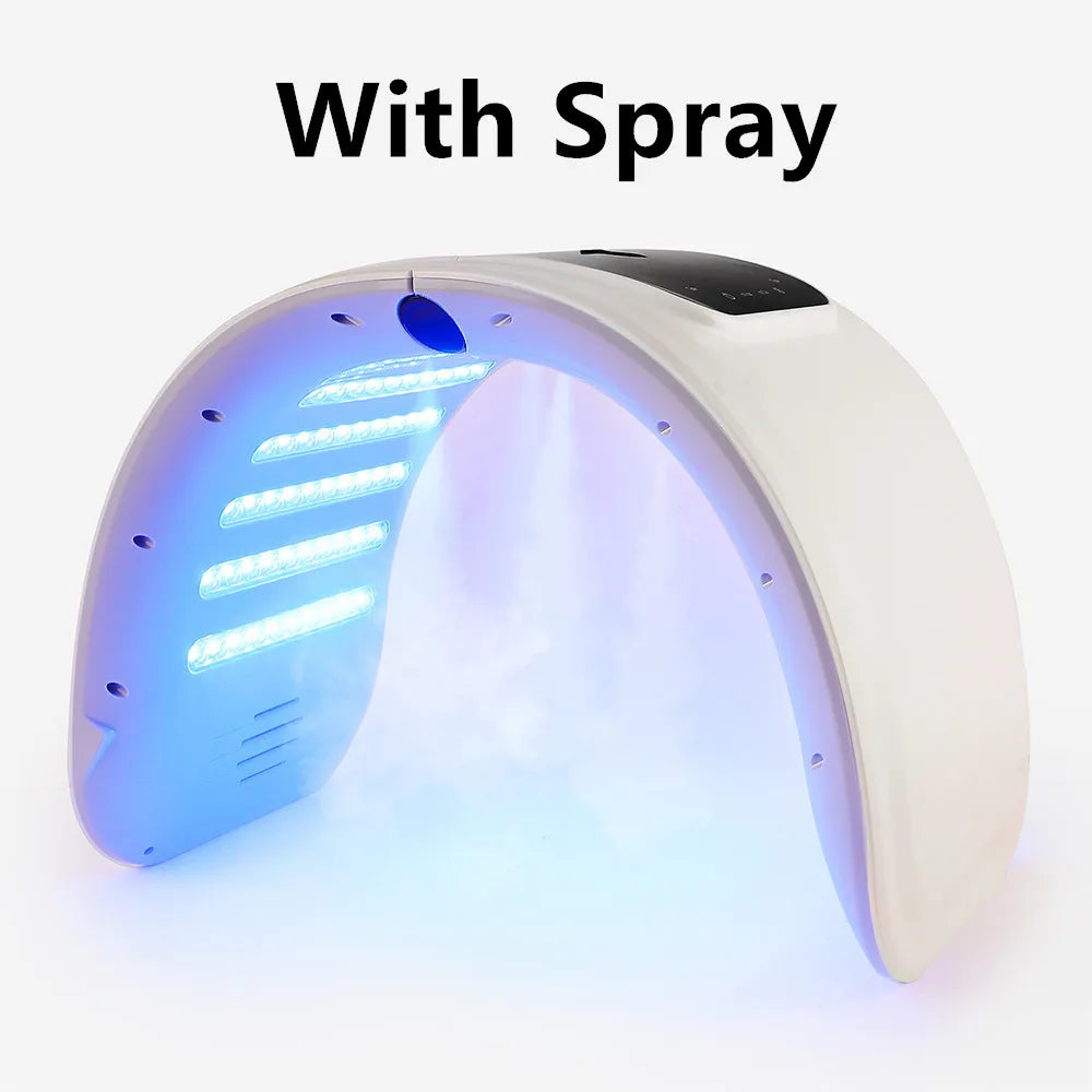 Skin Hydrating Sprayer LED Mask Facial Machine Nano Mist 7 Colors LED Photon Machine Face & Body Salon SPA Home Use Skin Care