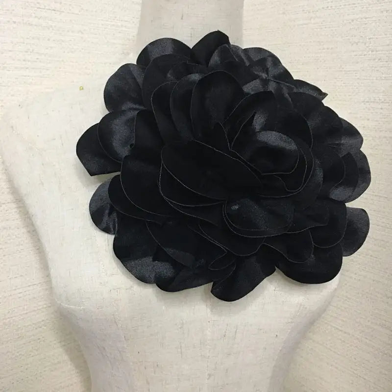 25Cm Popular In Europe Handmade Satin Flower