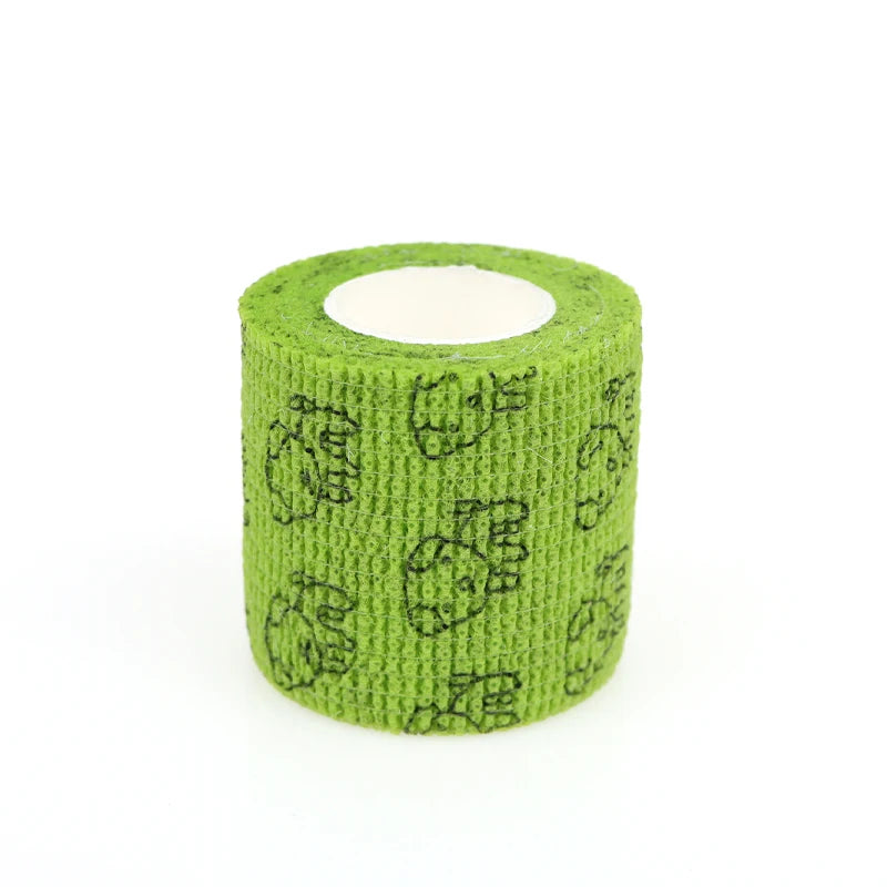 24 Rolls Dogs/Cats Elastic Bandage Self Adhesive Bandage Wrap Cohesive Tape Vet Wrap for Dog Cat Horse Pet Animals Ankle Sprains