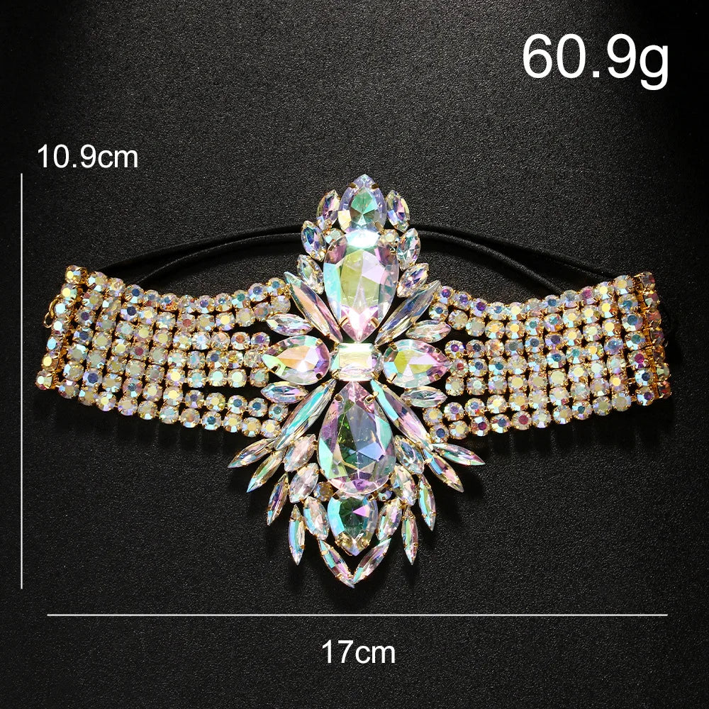 NEW Arrivals Luxury Geometric Thigh Sexy Leg Chain Elastic Women Exaggerate Night Club Dance Evening Rave Party New Leg Jewelry for Women Summer Gifts Female Girls Luxury Jewelry Fashion Supplies
