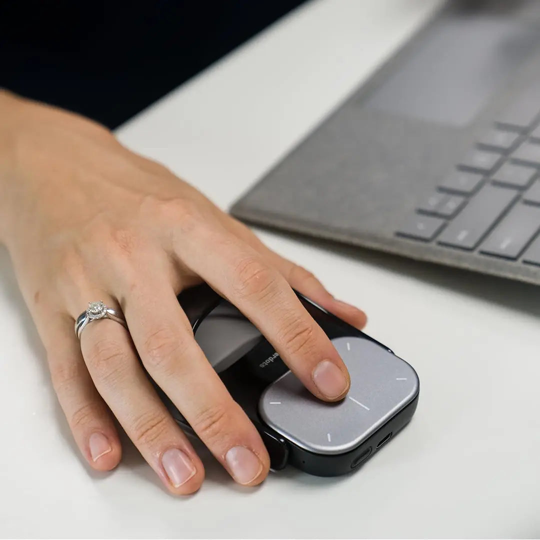 Ai Version Chat-GPT  2 Detachable Wireless Bluetooth Air Mouse Wireless Touchpad All-in-one Pocket AI Recording Chat-GPT Enabled Mouse Customized Gaming Mouse Electronic Supplies