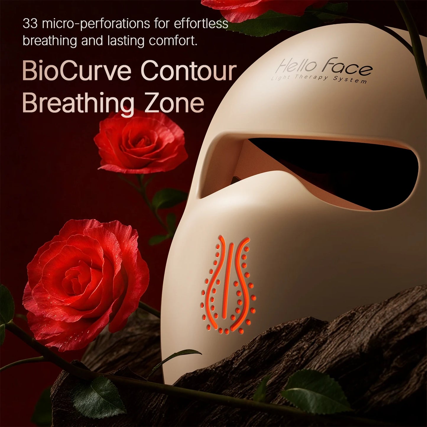 312 PCS Portable Hello Face M300 4D Mask LED Light Therapy Mask Red Near-Infrared Facial Neck Skin-Friendly Silicone Mask Women Skin Care Devices Beauty Tools Sets