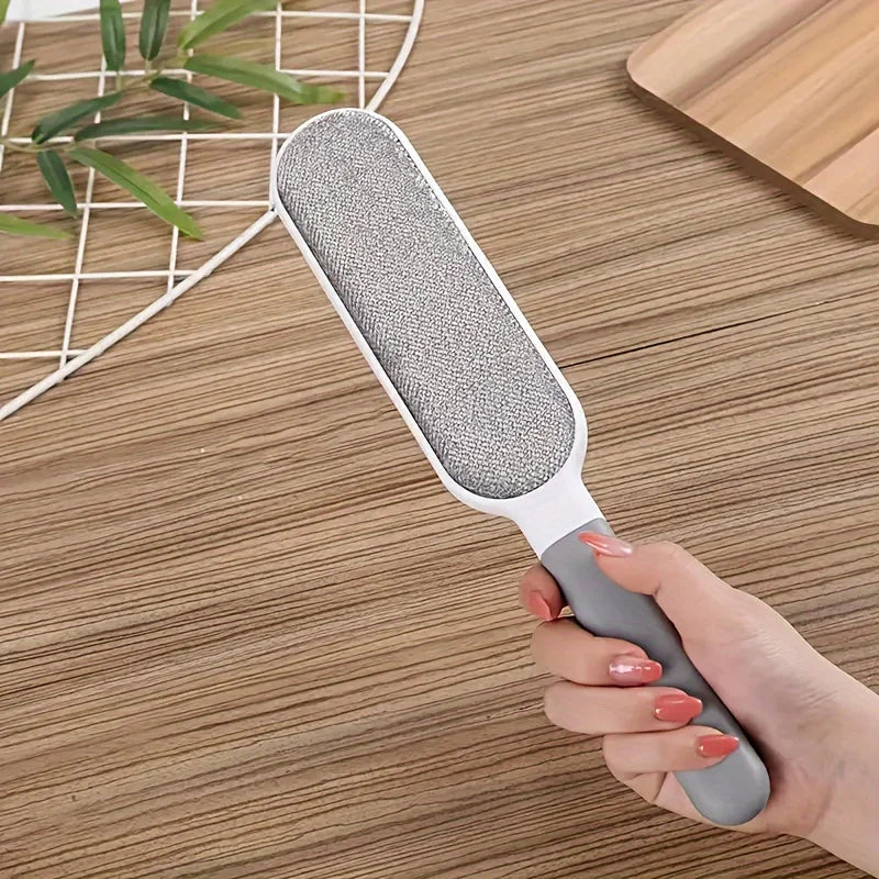 31cm (12.2inch) Long Double-Sided Pet Hair Remover, Manual Electrostatic Sticky Lint Brush, for Cat, Clothing, Sofa, Furniture,  Carpet Cleaning