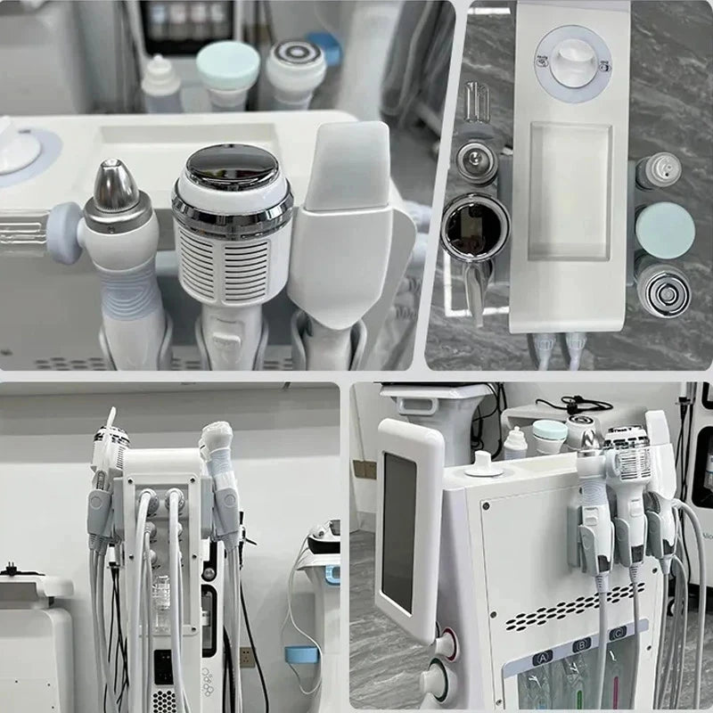 Korean NEW!!!! Professional Microdermabrasion 6 In 1 Water Oxygen Skin Care Deep Cleaning Hydra Dermabrasion Facial Machine Water Peeling