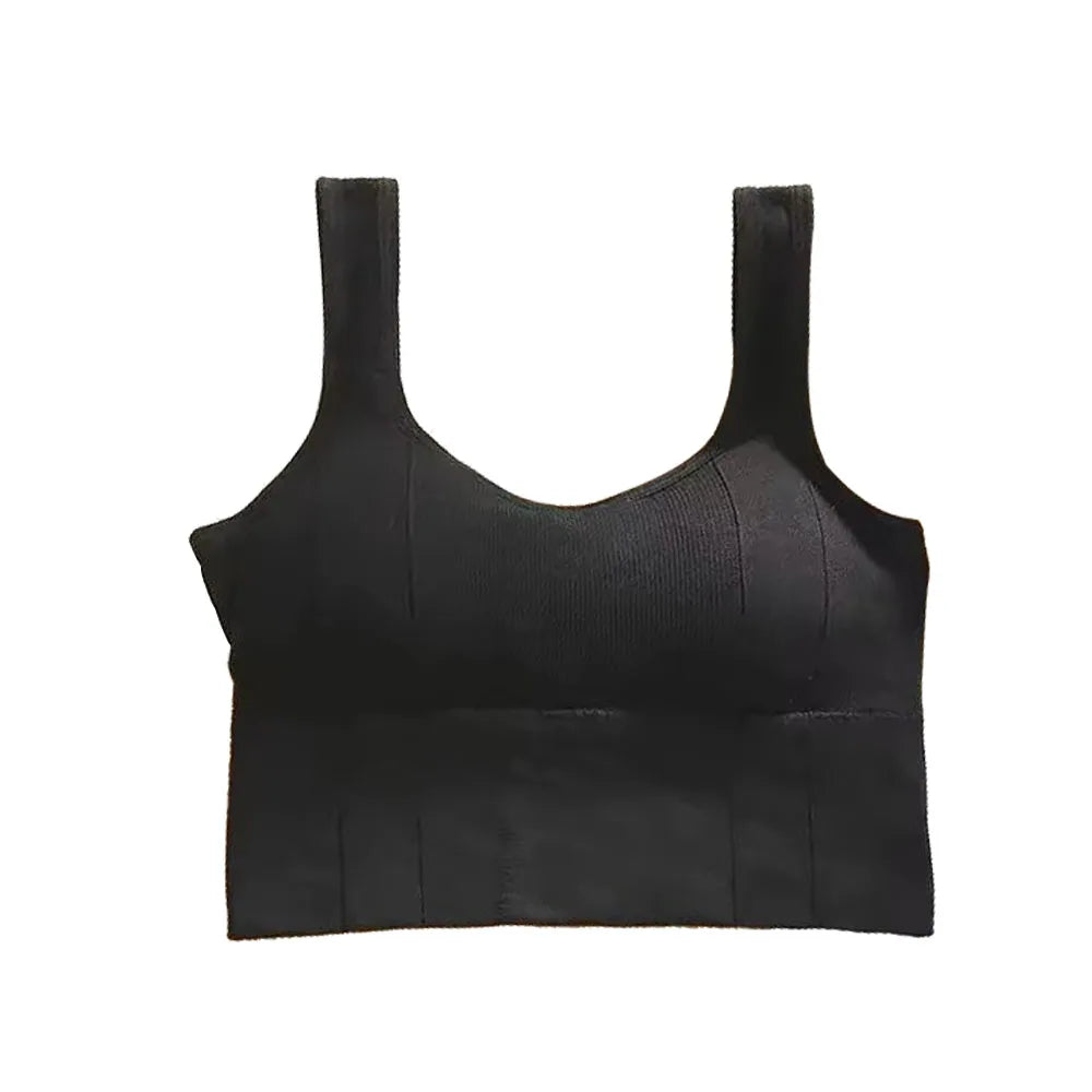 NEW Arrivals 8 Colors Breathable Sports Bra Anti-Sweat Fitness Build-In Tops Women Seamless Yoga Bra Shockproof Crop Top Push Up Sport Bra Gym Girls Workout Tops