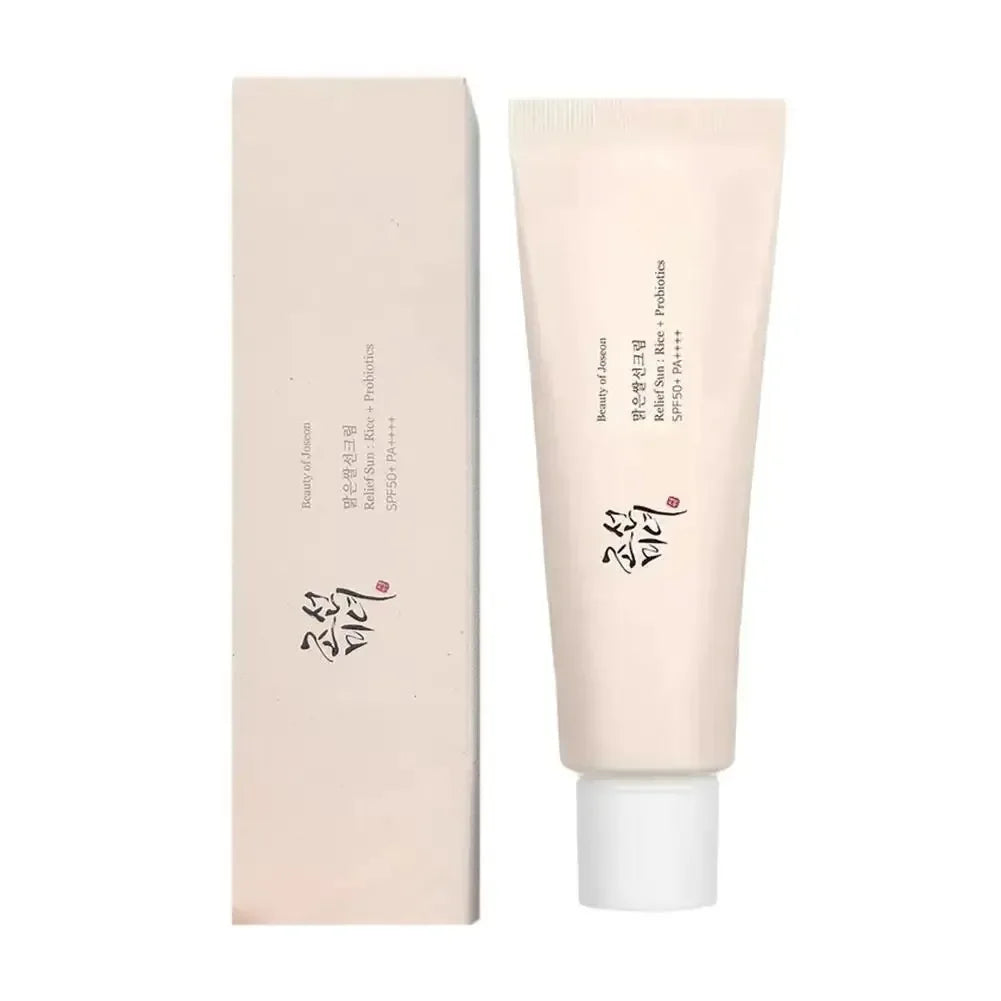 Face Cream, Serum Matte Sun Stick + Essential Oil SPF50+ Anti UV Sun Block Facial 50ml Beauty of Joseon Brand Sunscreen for Body and Face Rice Probiotic Solar Blocker Skin Cream