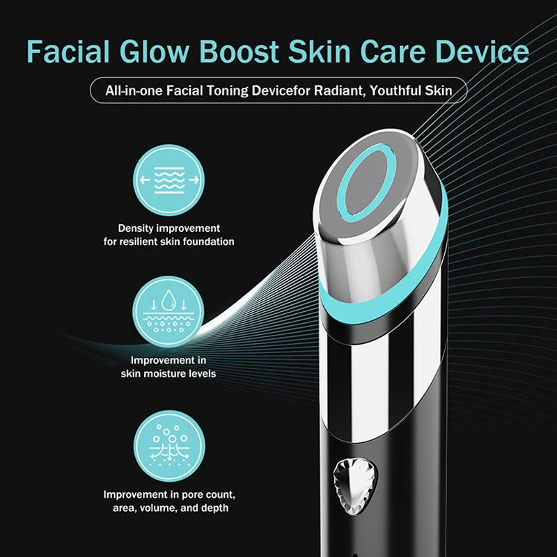 Age-R Booster H Skin Care Supplies  Facial Home Beauty Salon Spa Accessories Device Facial Anti Aging Microcurrent Lift Face Care Therapy Women Men Skin Care Products